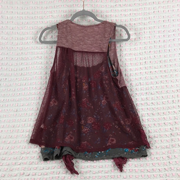 Self Esteem Large Flowy Boho Tank 2 Pc. Set - Picture 4 of 4